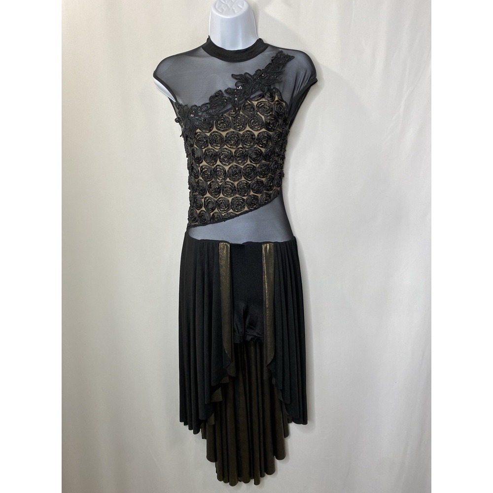 Costume Gallery Women's Dance Dress Large Goth Girl HOCO Renaissance Festival